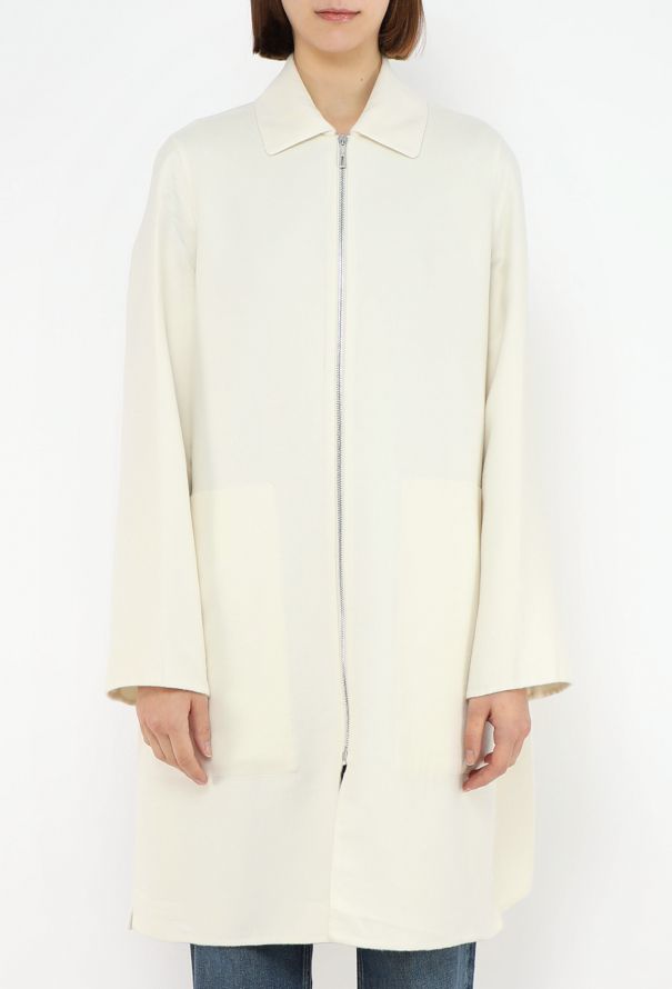 Hermès 2022 Double-Faced Cashmere Coat - 2