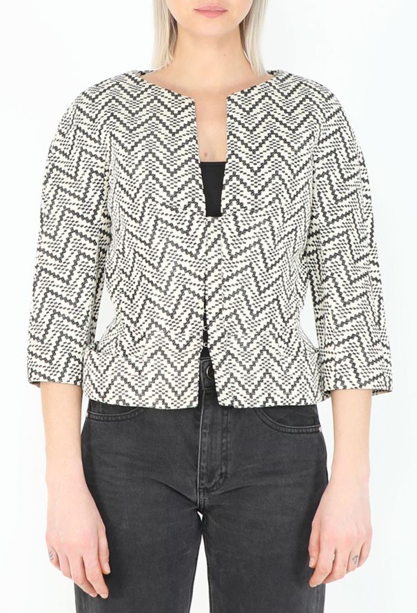 Dior Chevron Corset Jacket - 1