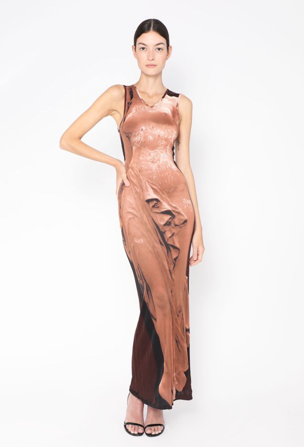 Jean Paul Gaultier COLLECTOR S/S 1999 Trompe L'Œil Goddess Dress - 1