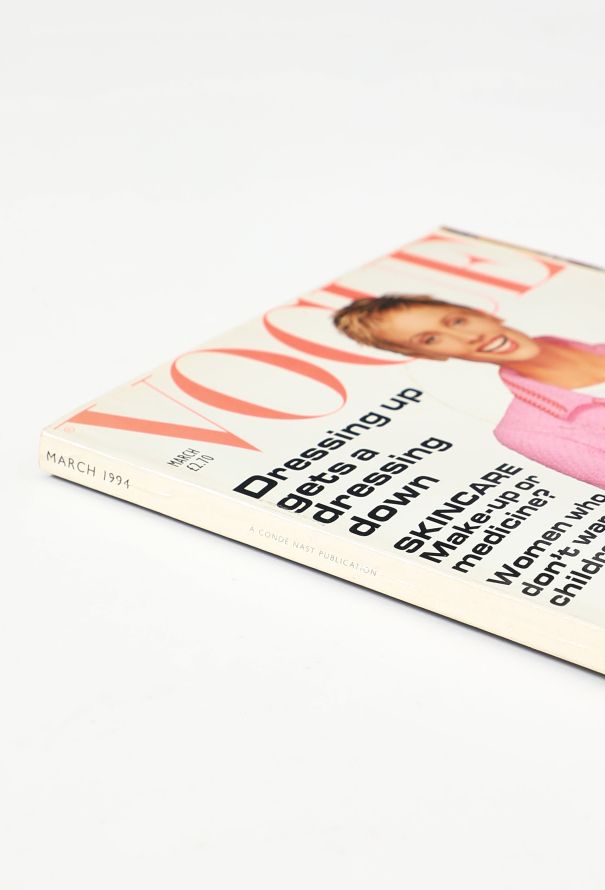 VOGUE UK March 1994 Chanel Cover Issue - 9 VOGUE UK March 1994 Chanel Cover Issue - 9