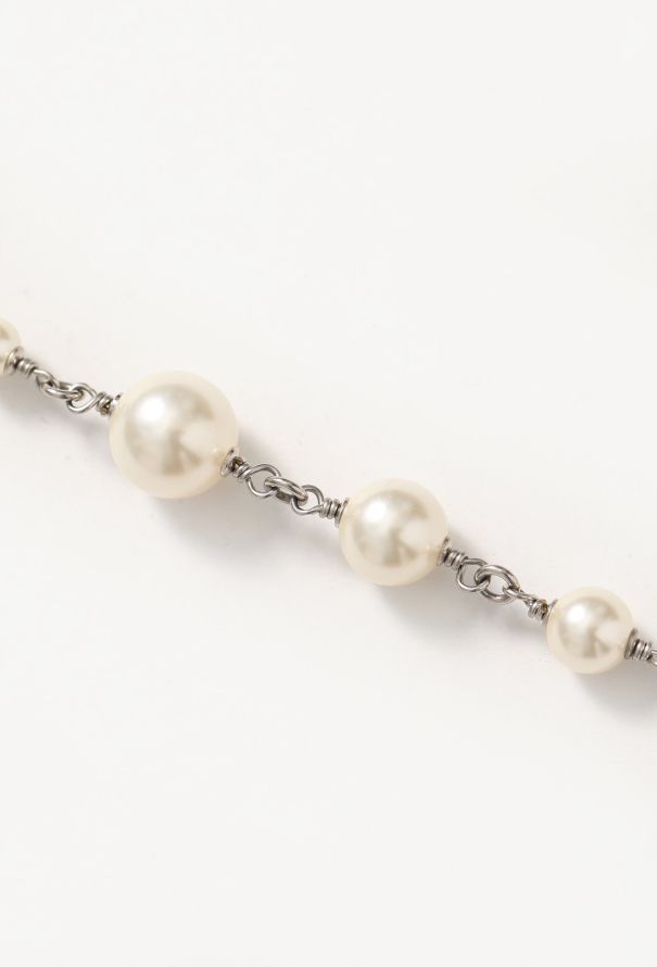 Chanel 2020 Embellished Pearl 'CC' Sautoir - 3