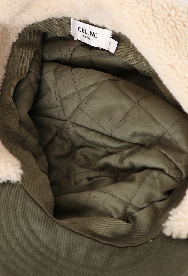 Céline Shearling Triomphe Chapka Hat - 6 Céline Shearling Triomphe Chapka Hat - 6