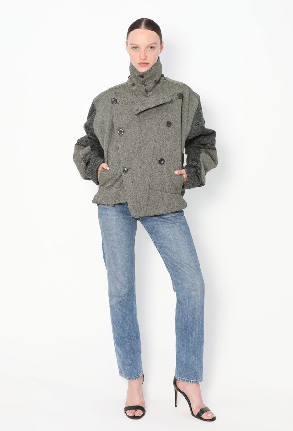 【2024春夏新作】 Wool Asymmetrical 2004 F/W Jacket Vintage & Authentique | ジャケット・アウター