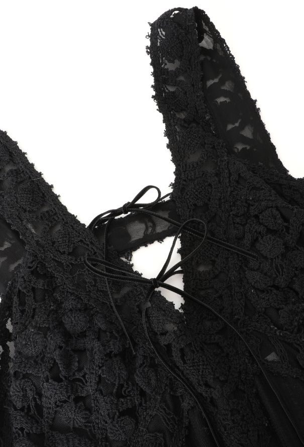 Chloé Vintage Crochet Slip Dress - 5 Chloé Vintage Crochet Slip Dress - 5