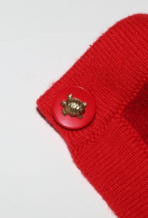 Chanel RARE F/W 1994 Cashmere Emblem Cardigan - 9