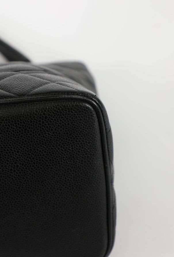 Chanel Vintage Caviar Medallion Tote Bag - 9