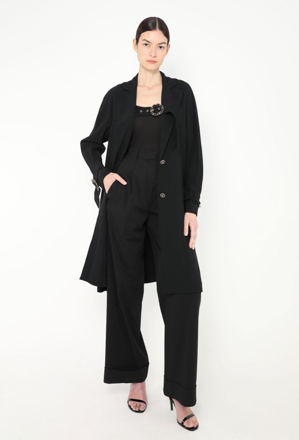 Chanel S/S 2020 Chainlink Buckle Coat - 6