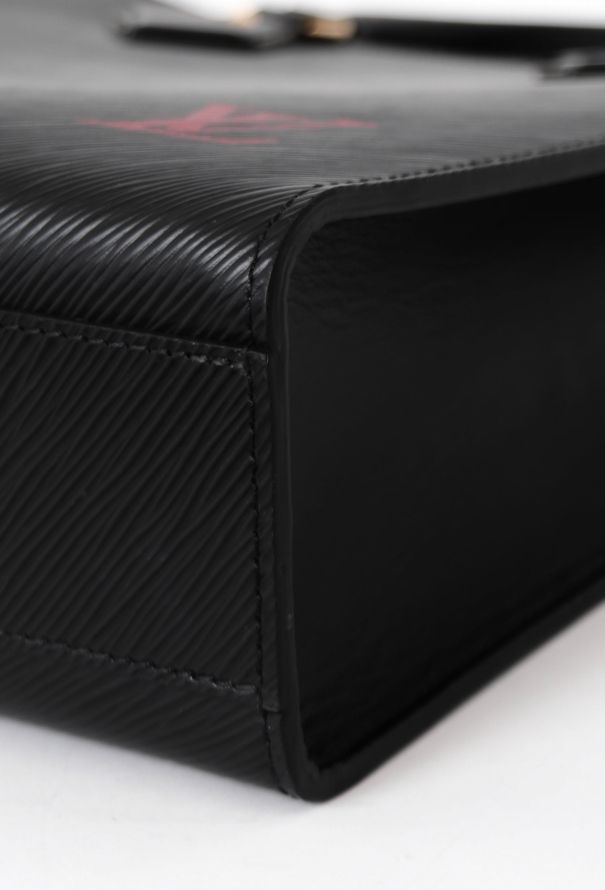 Louis Vuitton Black Epi Sac Plat - 11 Louis Vuitton Black Epi Sac Plat - 11