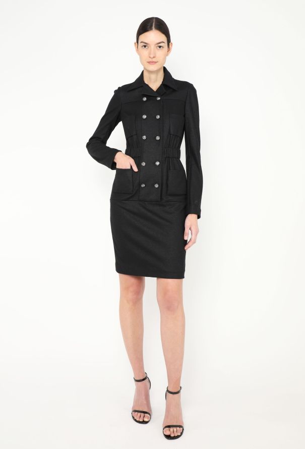 Chanel Pre-Fall 2009 Paris-Moscow Felted Dress - 4 Chanel Pre-Fall 2009 Paris-Moscow Felted Dress - 4