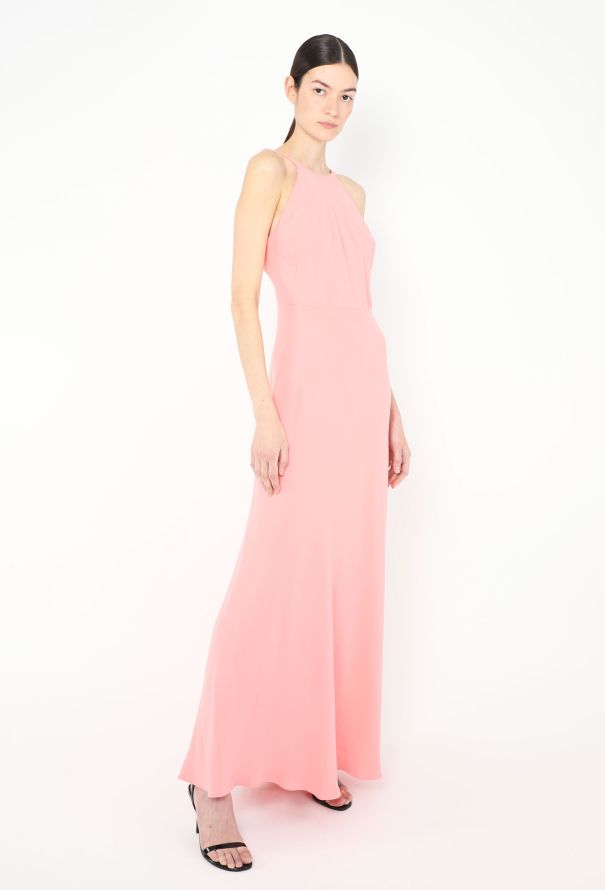 Dior 2016 Pleated Halter Bias Gown - 3 Dior 2016 Pleated Halter Bias Gown - 3