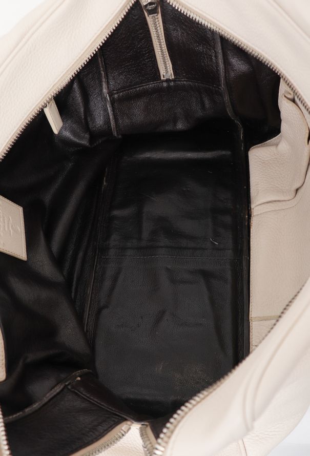 Prada Large White Calfskin Bag - 11 Prada Large White Calfskin Bag - 11
