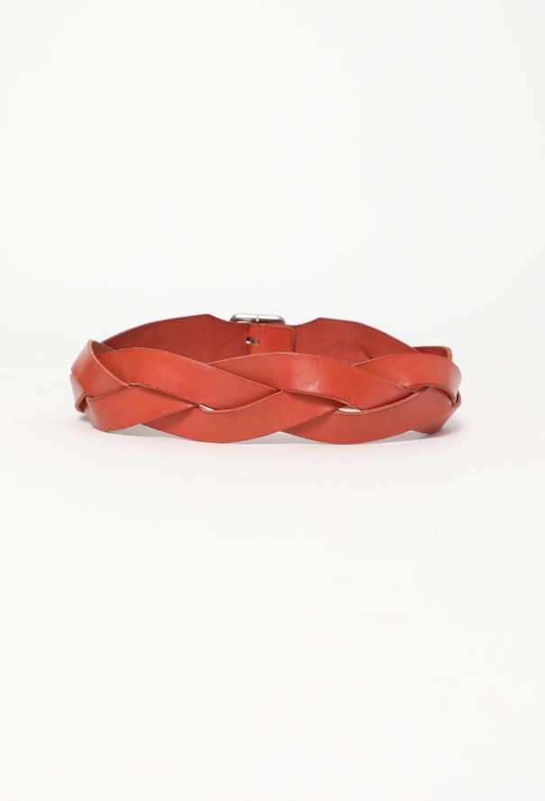 Balenciaga Braided Leather Belt - 3 Balenciaga Braided Leather Belt - 3