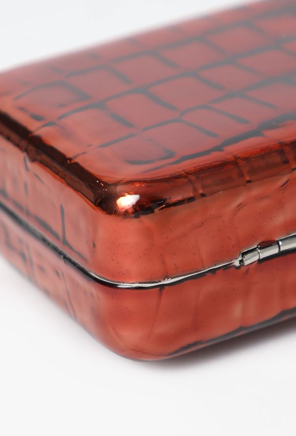 Chanel Limited Edition Resin & Crystal Minaudière Chain Clutch - 10