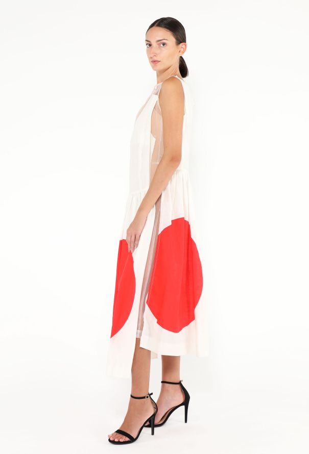 Comme des Garçons 2006 Crêpe Sunrise Dress - 4