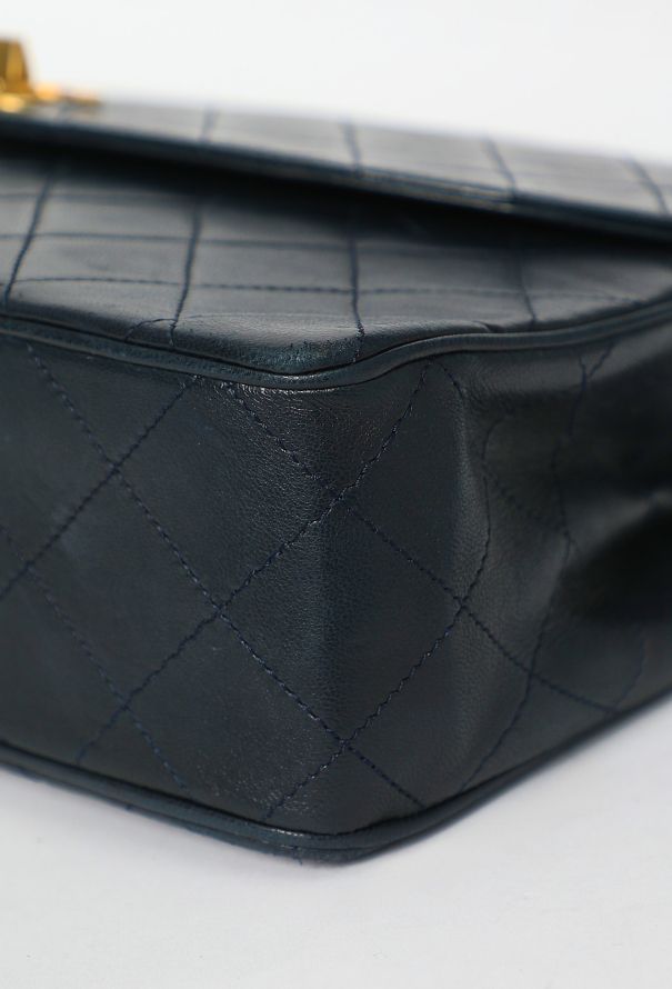 Chanel Vintage Quilted Half Moon Shoulder Bag - 8