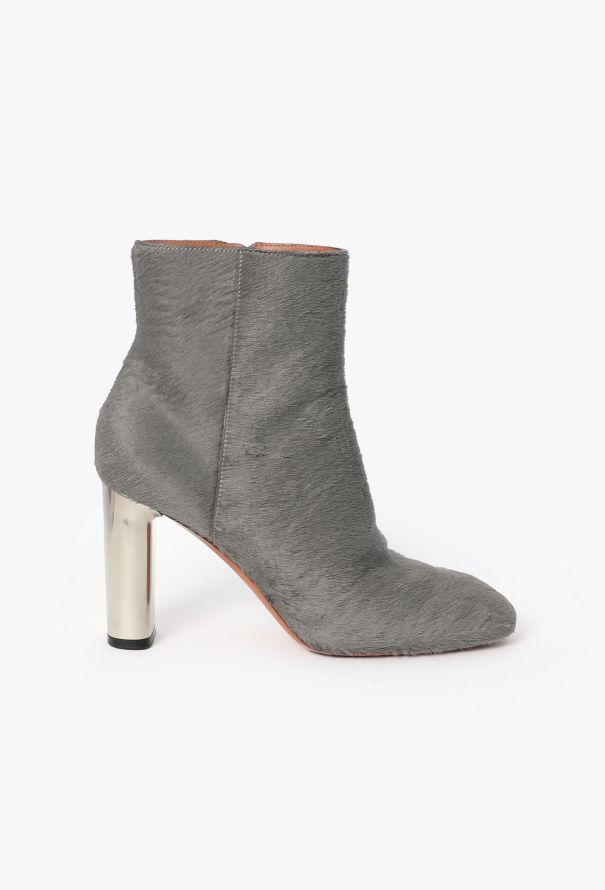 Céline Ponyhair Bam Bam Ankle Boots - 1