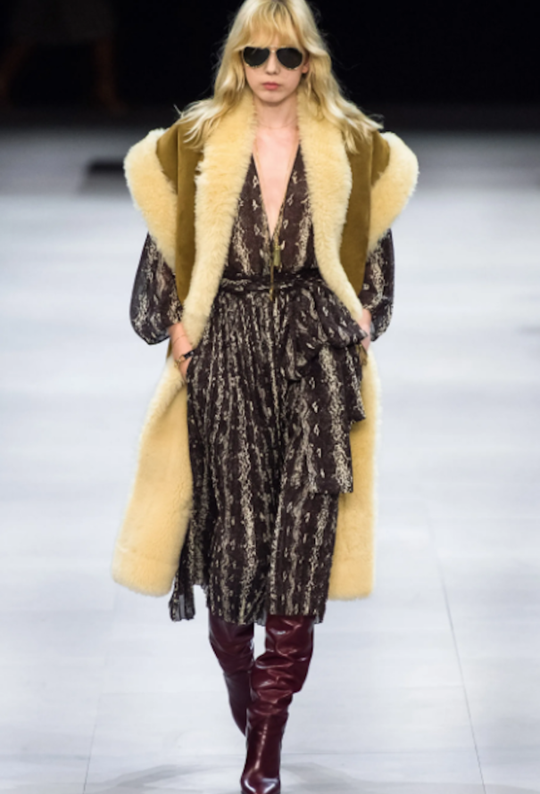 Céline F/W 2019 Lambskin Shearling Vest - 2