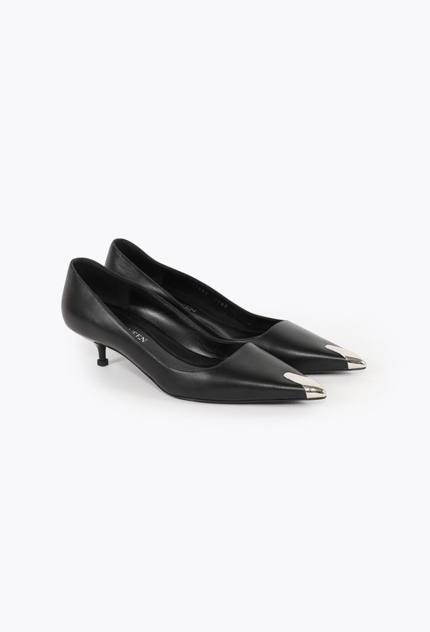 Alexander McQueen 2024 Punk Leather Pumps - 3