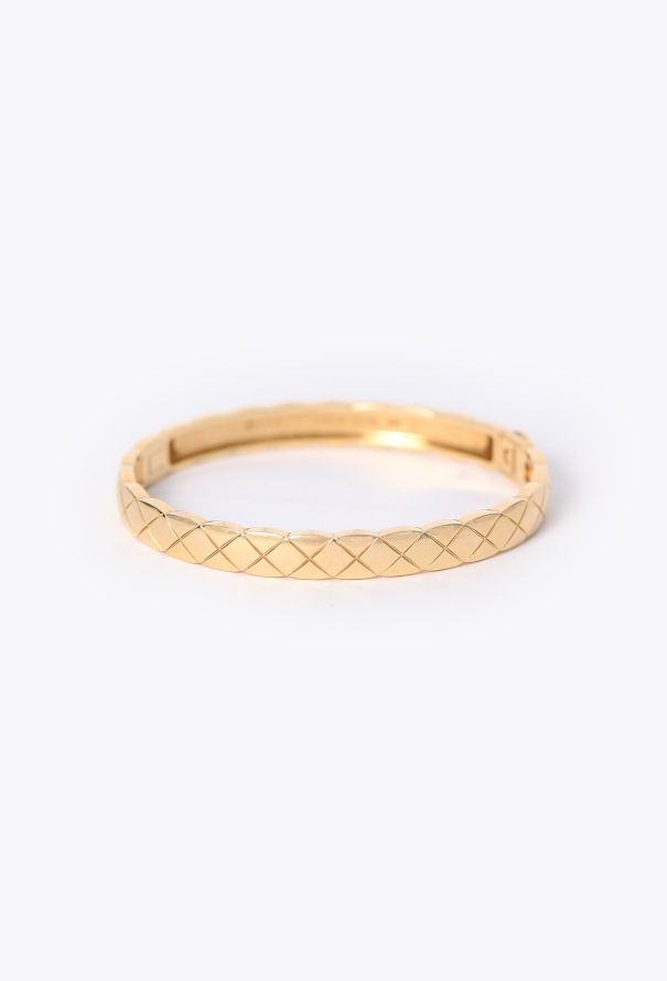 Chanel 18K Yellow Gold Coco Crush Bracelet - 1