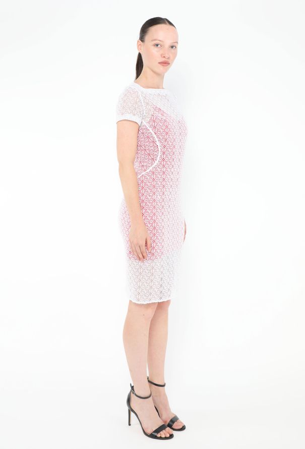 Alaïa S/S 2011 Geometric Lace Dress - 5