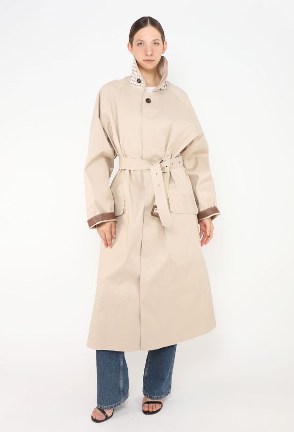 Maison Margiela 2021 Belted Mackintosh Trench - 1