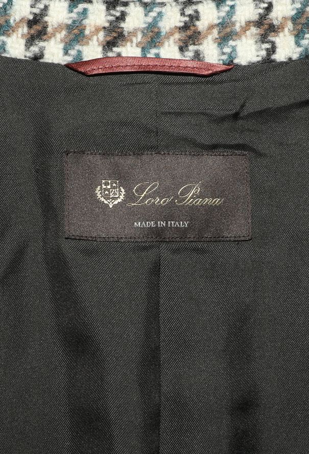 Loro Piana 2020 Belted Cashmere Houndstooth Coat - 6 Loro Piana 2020 Belted Cashmere Houndstooth Coat - 6