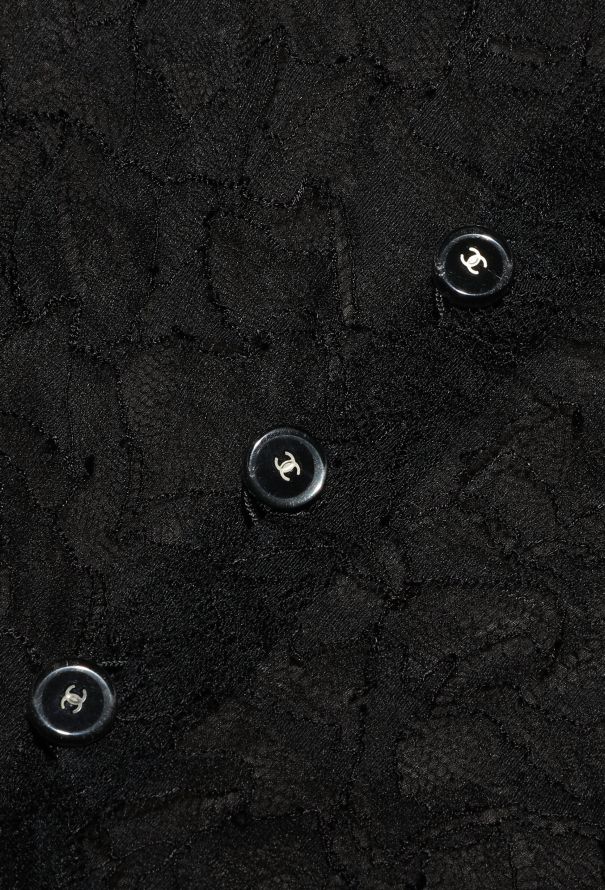 Chanel Embellished Tiered Lace Dress - 7