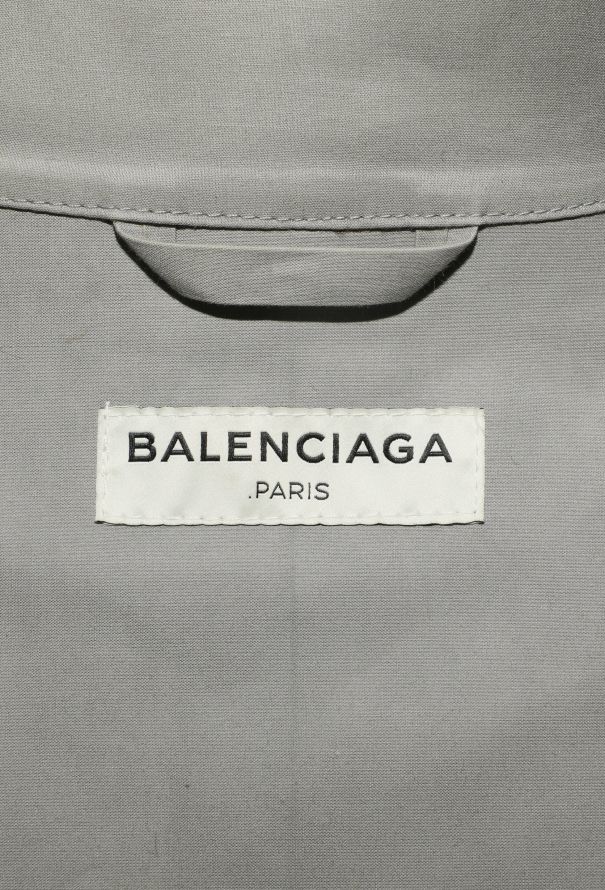 Balenciaga Belted Mackintosh Trench Coat - 7 Balenciaga Belted Mackintosh Trench Coat - 7