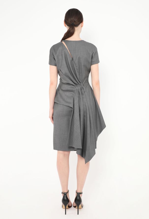 Dior Asymmetrical Peplum Dress - 4 Dior Asymmetrical Peplum Dress - 4