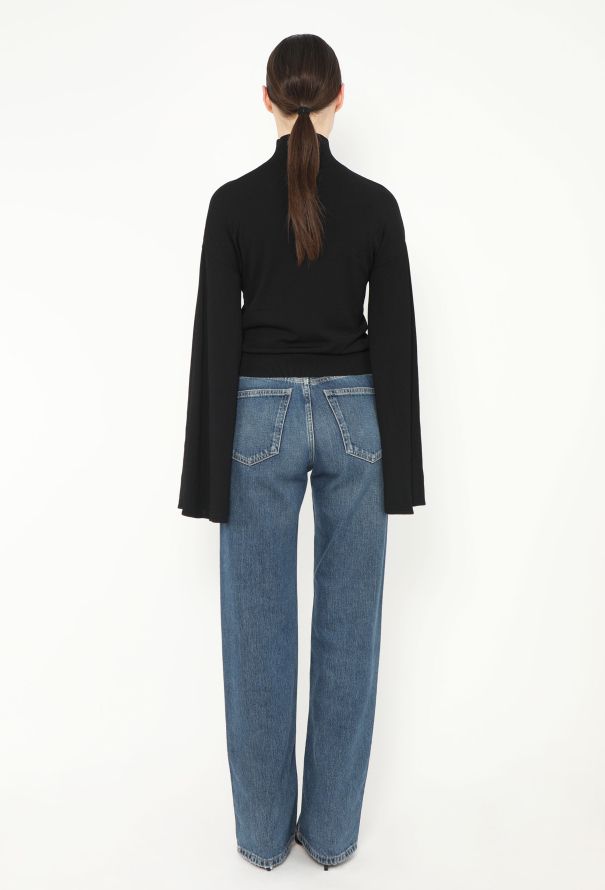 Loewe Bell Sleeve Emblem Turtleneck - 4