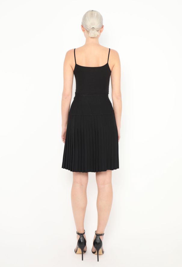 Chanel '90s Pleated Button Skirt - 4 Chanel '90s Pleated Button Skirt - 4