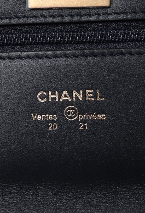 Chanel Navy 2.55 Wallet On Chain - 12