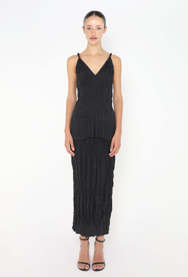 Toteme 2023 Crinkled Silk Ensemble - 1