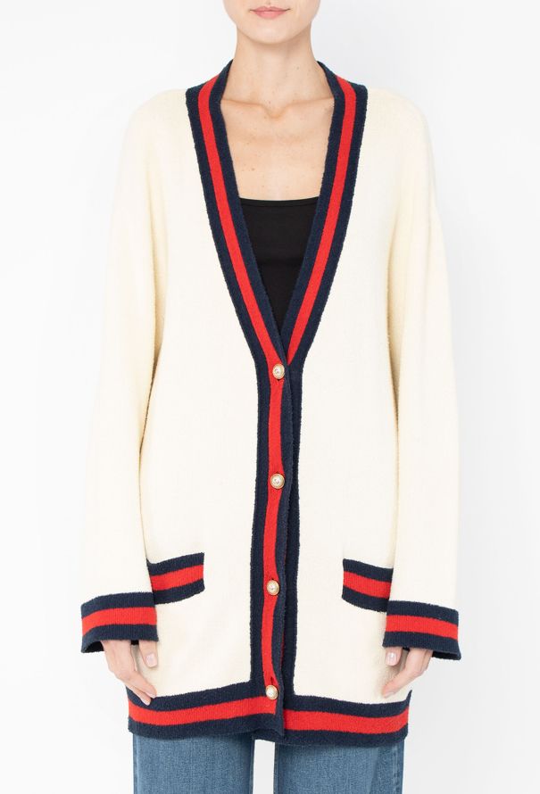 Gucci Resort 2017 'Blind for Love' Cardigan - 5 Gucci Resort 2017 'Blind for Love' Cardigan - 5