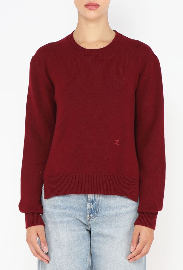 Céline Cashmere Knit Sweater - 1