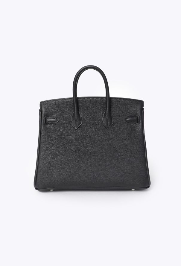 Hermès Highly Coveted Black Togo Birkin 25 - 8