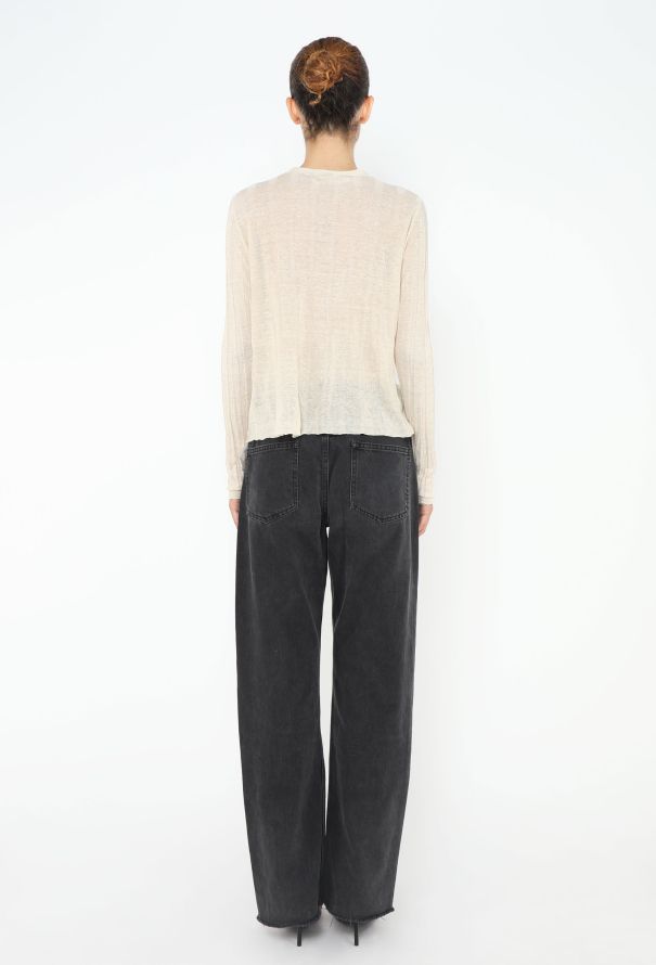 The Row 2023 Dwin Linen Cardigan - 5 The Row 2023 Dwin Linen Cardigan - 5