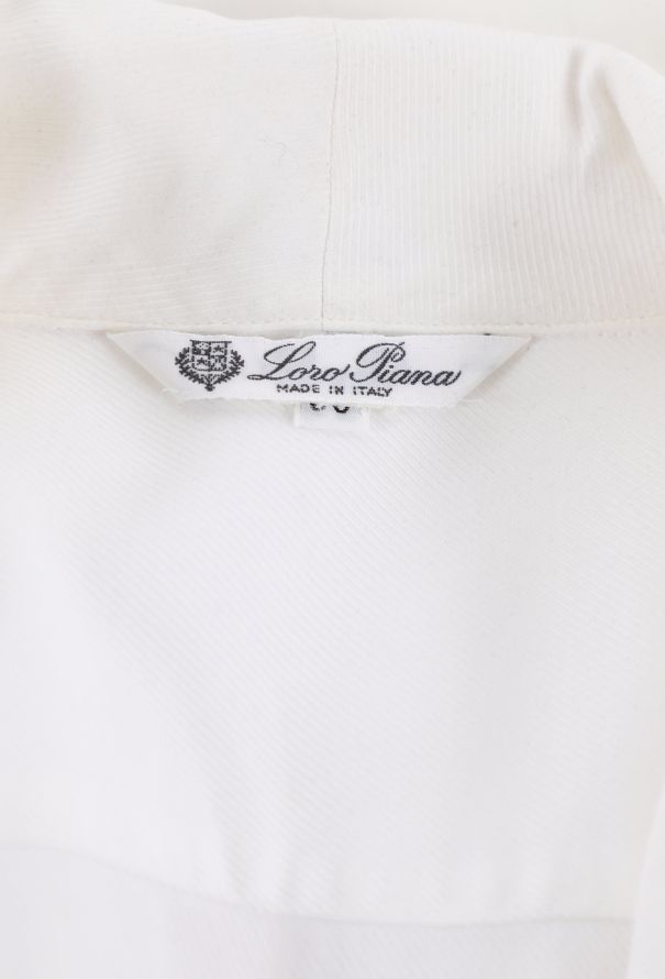 Loro Piana Tailored Cotton Poplin Shirt - 5