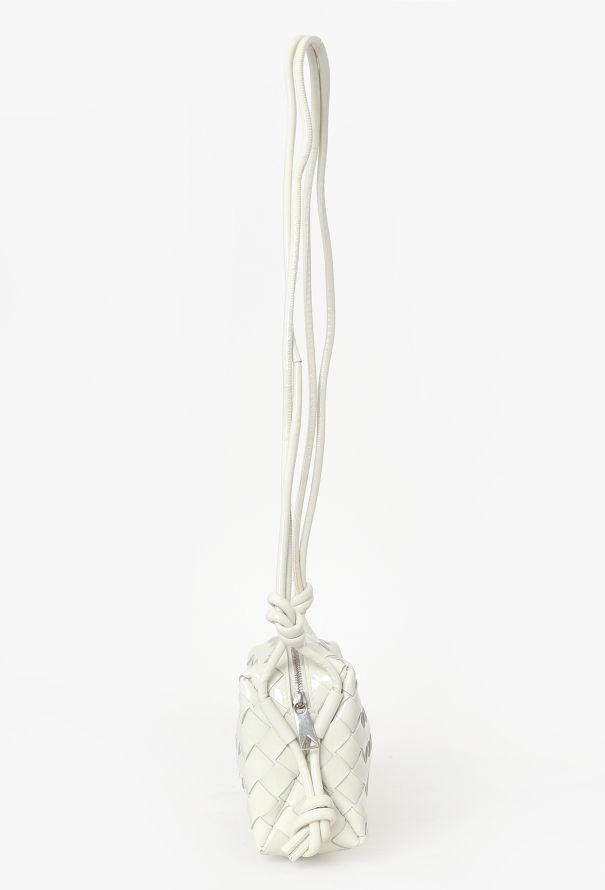 Bottega Veneta Mini Loop Camera Bag White - 4
