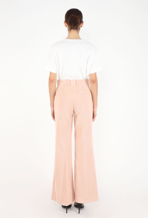 Chloé Pre-Fall 2023 Flared Corduroy Suit - 7