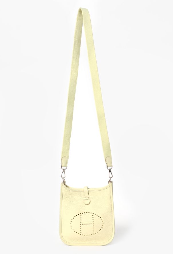 Hermès Amazone Jaune Milton Mini Evelyne Bag - 1 Hermès Amazone Jaune Milton Mini Evelyne Bag - 1