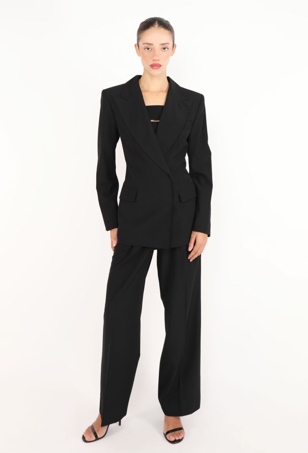 Saint Laurent 3-Piece Bondage Suit, S/S 2001 - 9