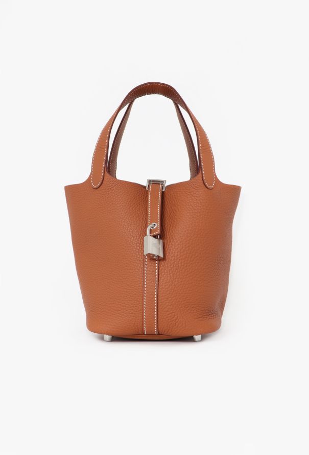 Hermès Gold Clémence Picotin Lock It 18 - 1