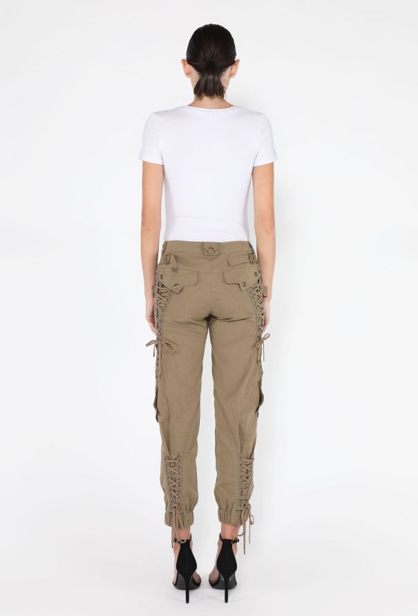 Dior Lace-Up Cargo Pants,  2003 - 4