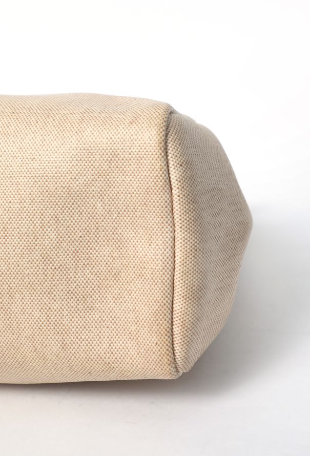 Hermès Vintage Toile & Vache Hunter 'Évolutionnaire' MM Herbag - 9