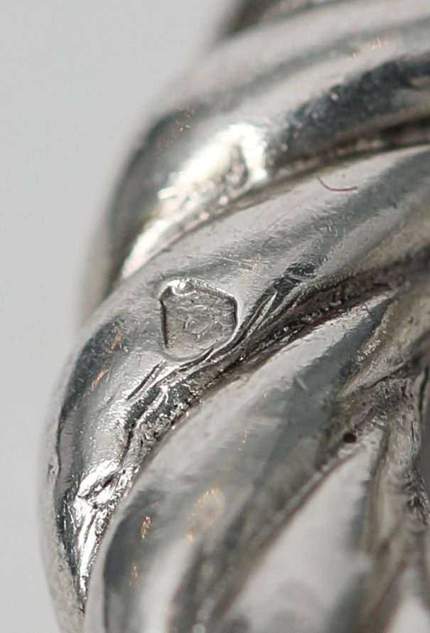 Men's Vintage Rare 1960s Gaetan de Percin Sterling Cufflinks - 6