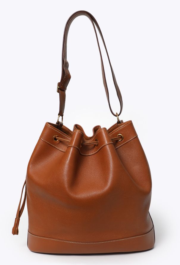 Hermès '90s Gold Courchevel Market Bag - 4