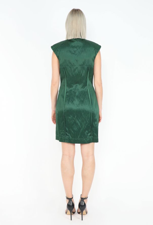 Prada 2009 Embellished Charmeuse Dress - 5