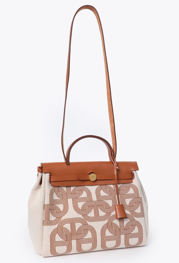 Hermès Limited Edition: Circuit 24 Toile & Vache Hunter Herbag 31 - 2 Hermès Limited Edition: Circuit 24 Toile & Vache Hunter Herbag 31 - 2