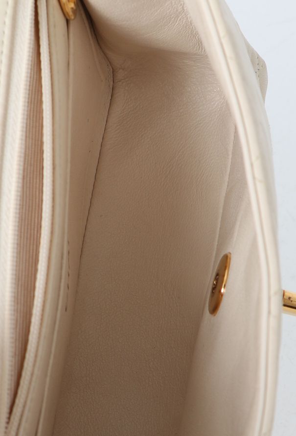 Chanel White Mini Square Timeless Bag - 12